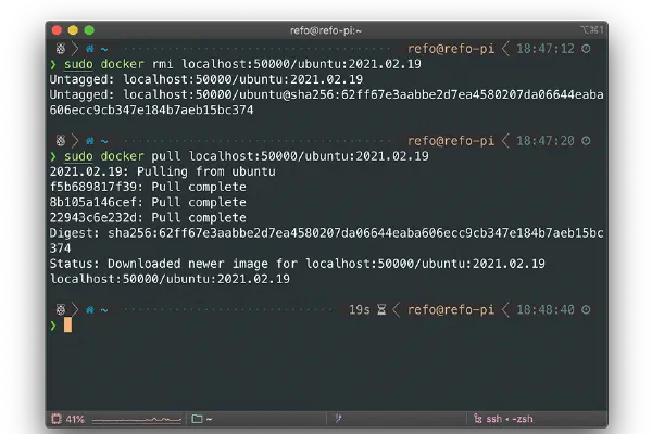 도커 레지스트리 구축