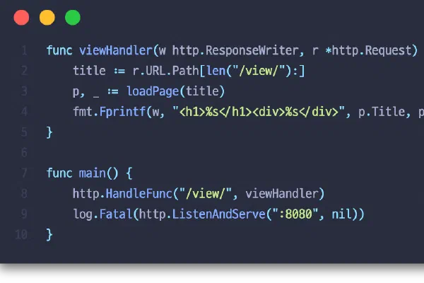 Go #3 웹 애플리케이션 만들기