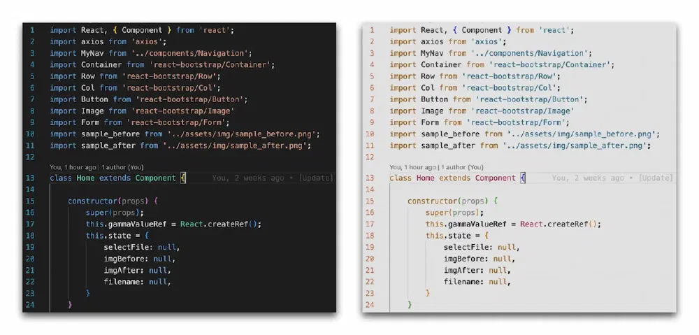 Dark mode captured image inverted to light in slide