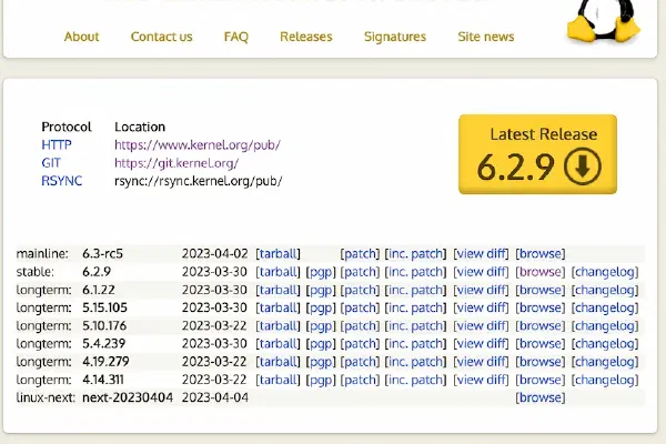 리눅스 커널 빌드, 설치 방법