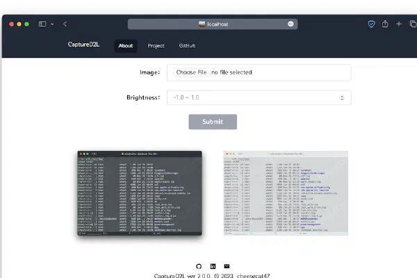 CaptureD2L v2 배포