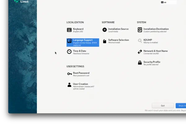 VMware Fusion에 Rocky Linux 9 설치하기