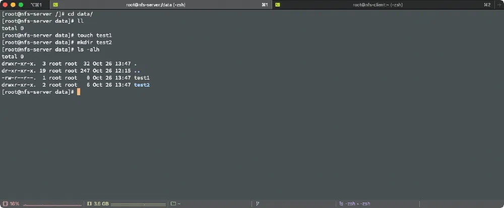 Create dummy file and directory
